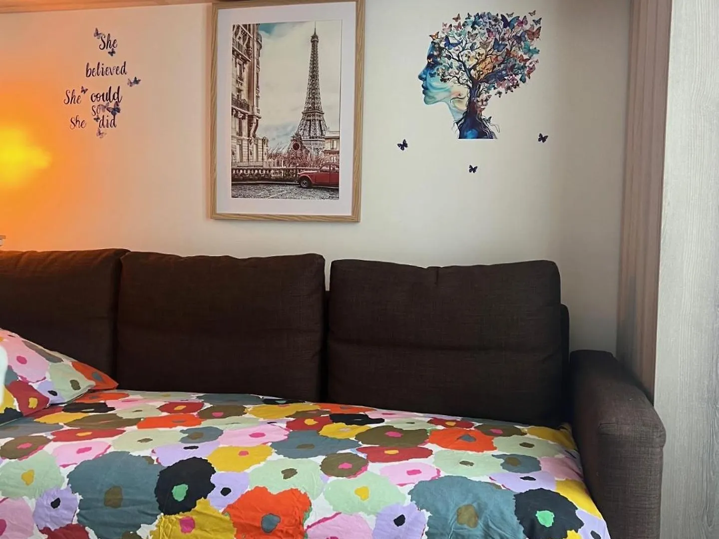 Bed Setting In Galeries Lafayette Street * Paris